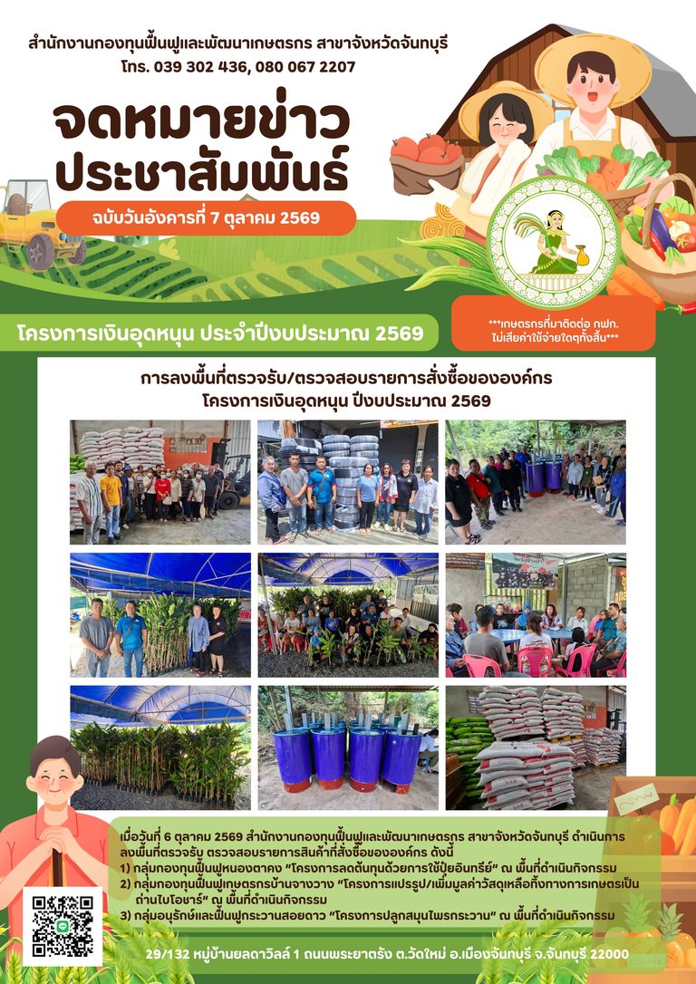 สีเขียว และ สีขาว โมเดิร์น ทางการ ประชาสัมพันธ์ เกษตรกร จดหมายข่าว (7)